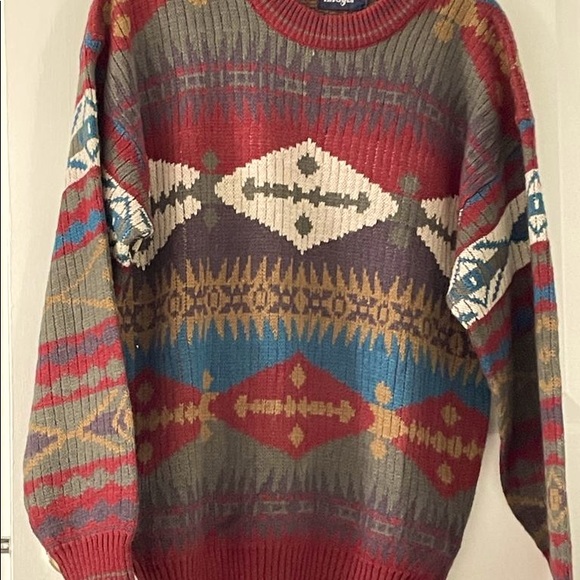 Multi Color Design Ugly Sweater 🧥 NWTO - Picture 3 of 4